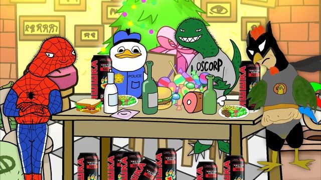 Спуди поздравляет с новым годом! смотреть онлайн