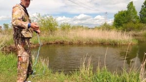 Рыбалка на кастинговую сеть. Как закинуть сеть и поймать большую рыбу.