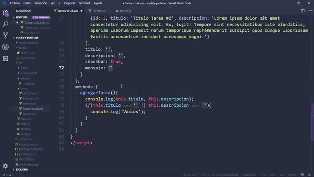 #7 VUETIFY - Práctica FINAL【Material Design】Curso ESPAÑOL de Vue.js смотреть онлайн