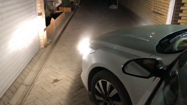 Работа омывателя фар, с сенсорным, бесконтактным управлением KIA Optima смотреть онлайн