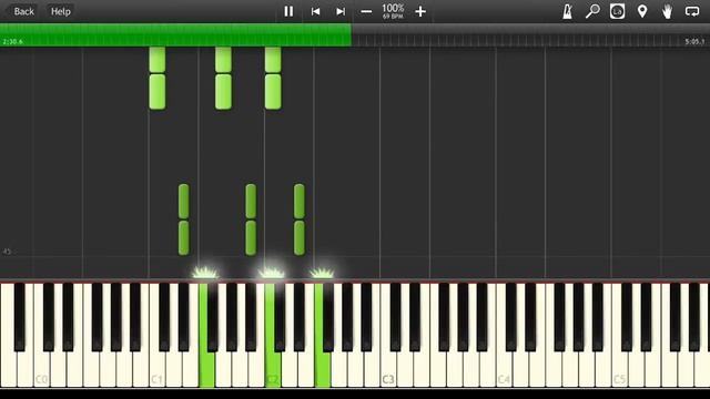 Lumen - Три пути [Synthesia Tutorial] смотреть онлайн