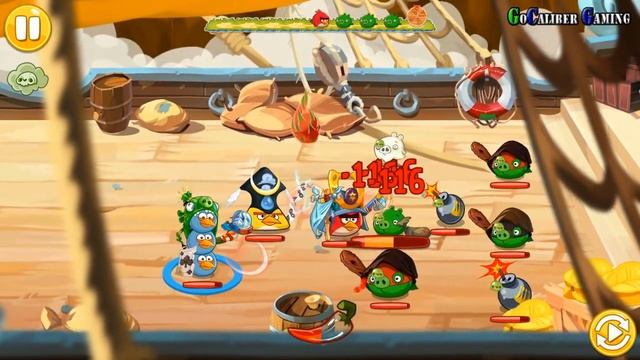 ANGRY BIRDS Epic Android Walkthrough - Part 55 - Cave 3: Misty Hollow 4 смотреть онлайн