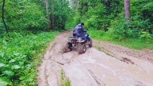 Квадроцикл 200 кубов, Грязь, перезалив.