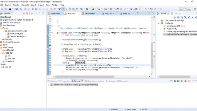 #7 Request Dispatcher in JAVA || Servlet vs JSP Tutorial || Advanced JAVA || J2EE || HINDI смотреть онлайн