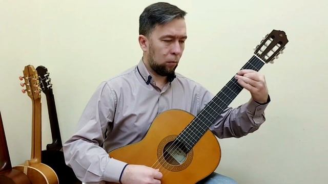 А. Виницкий - Этюд 6 (ноты)| гитарная музыка XX века | 2 класс гитары | смотреть онлайн