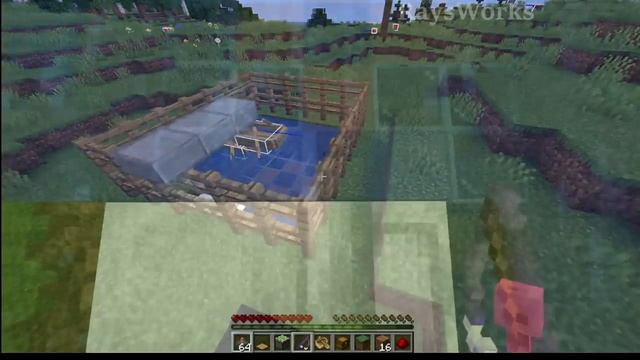 Easy AFK Fish Farm with Treasure Loot! 1.20+ Minecraft смотреть онлайн