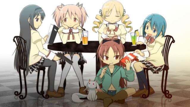 Mahou Shoujo-tachi no Ochakai смотреть онлайн
