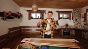 Подвесной стеллаж из ламината | DIY | Своими руками