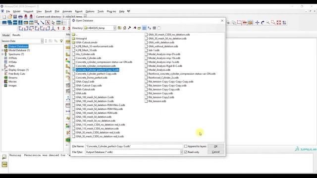 ABAQUS Tutorial: How to change Background Color of ABAQUS CAE ? смотреть онлайн