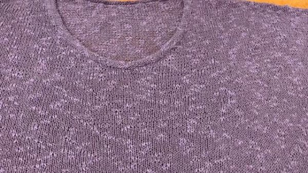 Футболка спицами