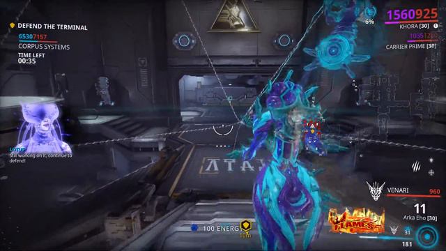 Warframe Palus (Pluto) Mission Mobile Defense level 50-60 смотреть онлайн