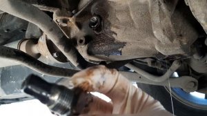 Замена масла в заднем редукторе Паджеро 4