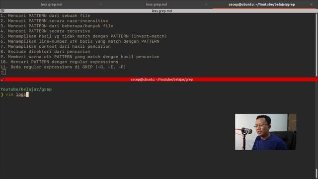 Belajar command line di Linux: GREP смотреть онлайн