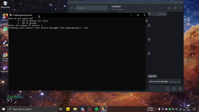 ? Telegram Bulk Message Sender [python] | How to send Mass message to all members in Telegram group смотреть онлайн