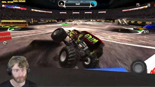 "NOT" GRAVE DIGGER - Monster Truck Destruction смотреть онлайн