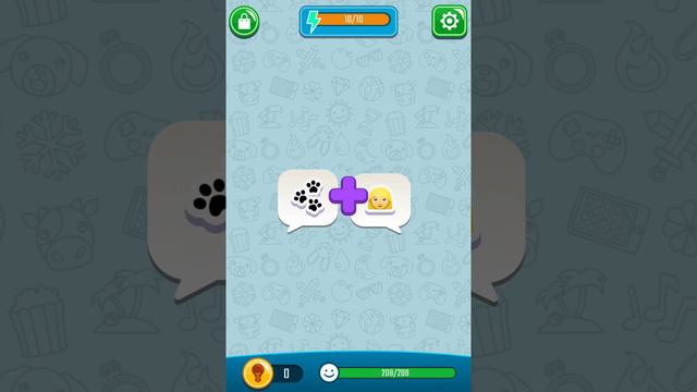 Match The Emoji: Все комбинации которые можно соединить со смайликом: 🐾