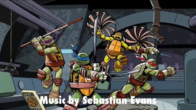Teenage Mutant Ninja Turtles Rooftop Run OST - The Lair смотреть онлайн