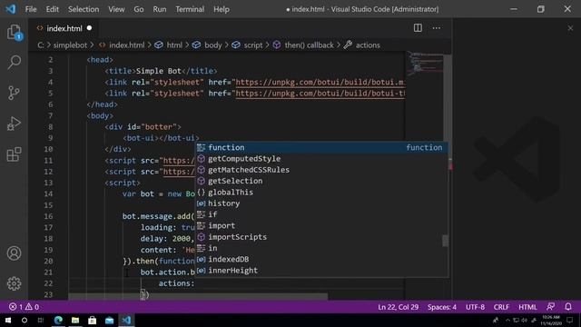 How to create a simple chatbot in Kannada смотреть онлайн