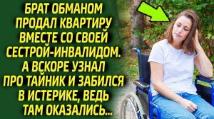 Обнаружив тайник, сестра пришла в ужас, узнав правду о том, что брат оказался...