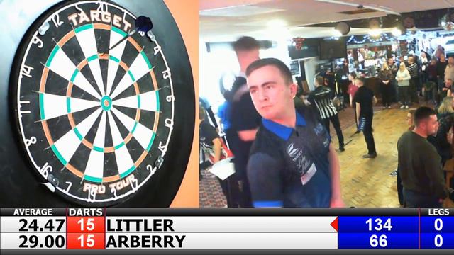 Luke Littler v Connor Arberry смотреть онлайн