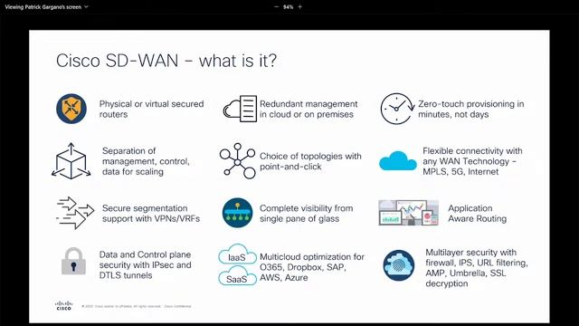 Cisco SD-WAN for CCNA Success with Patrick Gargano смотреть онлайн