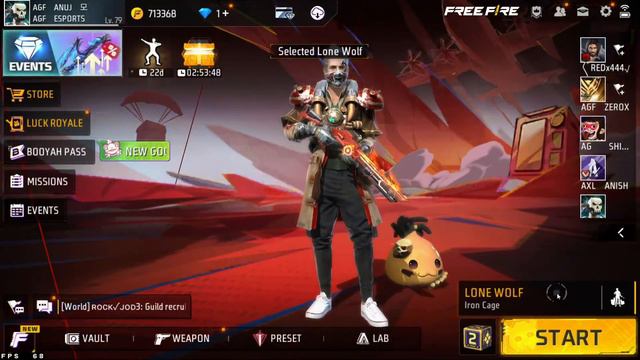 FREE FIRE LIVE GUILD TEST & GUILD WAR ! #nonstopgaming #guildtestlive смотреть онлайн