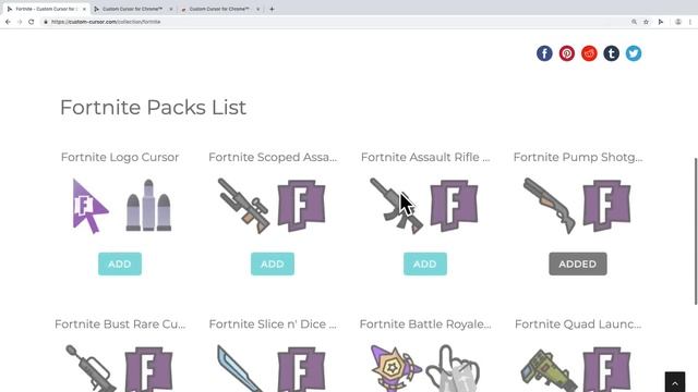 Custom Cursor For Chrome™ - Change Your Regular Mouse Pointer To A Fun, Custom Cursor!