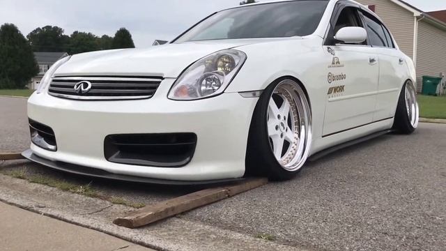 Stanced G35 sedan смотреть онлайн