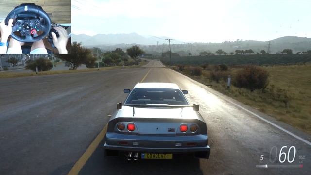 NISSAN NISMO GT-R LM 1995 | Forza Horizon 5 | Logitech G29 Gameplay смотреть онлайн