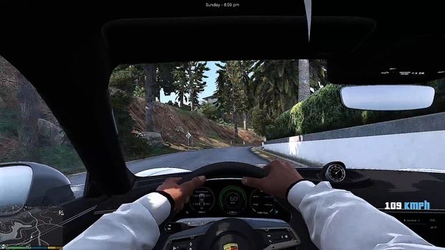 GTA5 Porsche Taycan Turbo S Cross Turismo 2022 смотреть онлайн