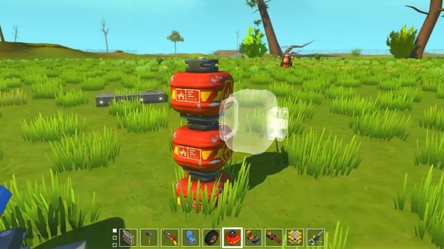 ТРОЛЮ БРАТА ПОДАРКАМИ В SCRAP MECHANIC часть 2 смотреть онлайн