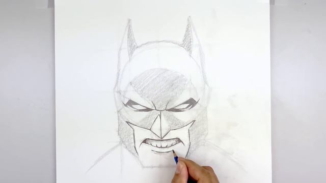 How To Draw Batman | Sketch Saturday Tutorial смотреть онлайн