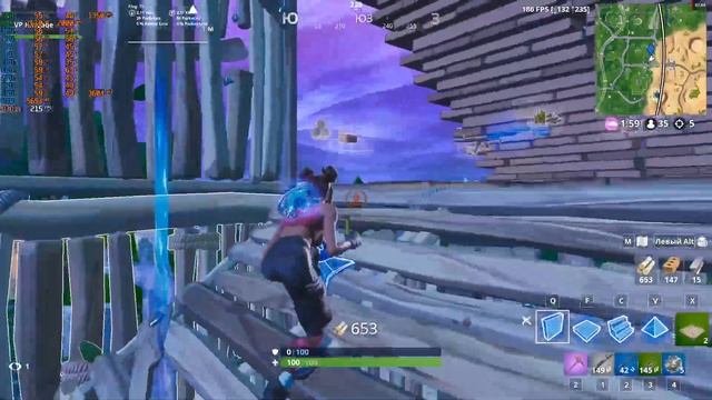 Fortnite test Rx 580 8Gb + E3 1280 смотреть онлайн