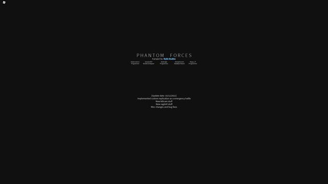 Fastest Votekick Initation in Phantom Forces смотреть онлайн