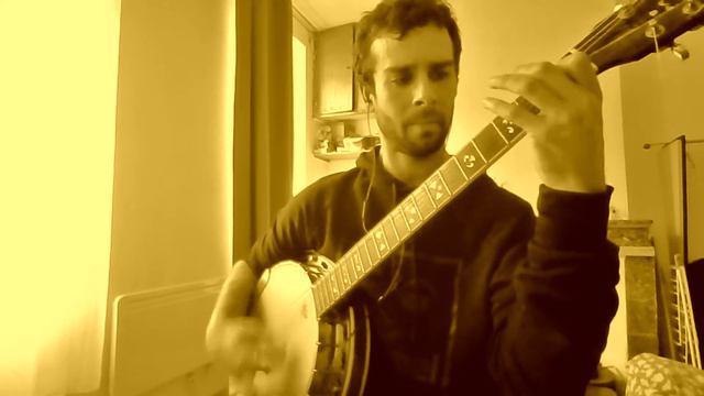 "A Banjo Vamp" (Emile Grimshaw) played on 6-string banjo смотреть онлайн