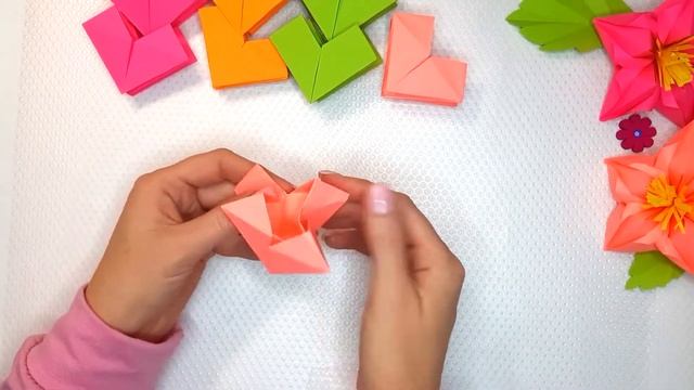 Восьмиконечная звезда из бумаги. Новогодние поделки смотреть онлайн