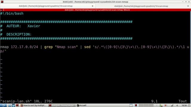 Linux Astuces - 10. Scanner un réseau (liste des IP up) смотреть онлайн