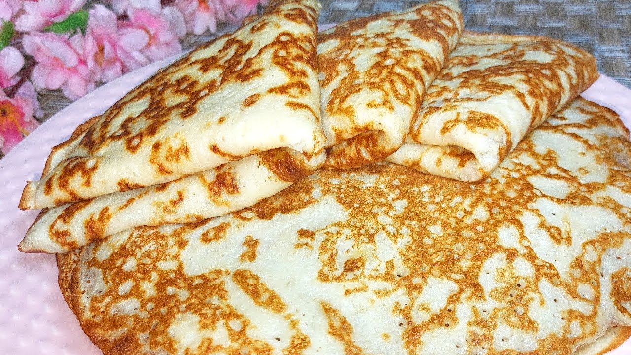 Вкуснейшие Пышные Блинчики пеку к Завтраку за 5 Минут. Нежные и Ароматные Блины
