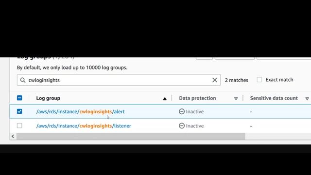 Oracle Logs in AWS Cloudwatch смотреть онлайн