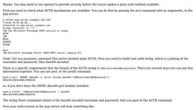 Connecting to POP/SMTP Server via Telnet смотреть онлайн