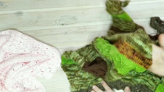 Сериал "Связанные истории": Серия №26. Бактус спицами в подарок / Новая пряжа / Новый процесс смотреть онлайн