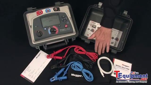 Цифровой мегаомметр Megger MIT520 смотреть онлайн