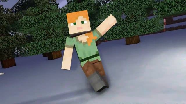 С Новым Годом Майнкрафт 2021 MINECRAFT смотреть онлайн