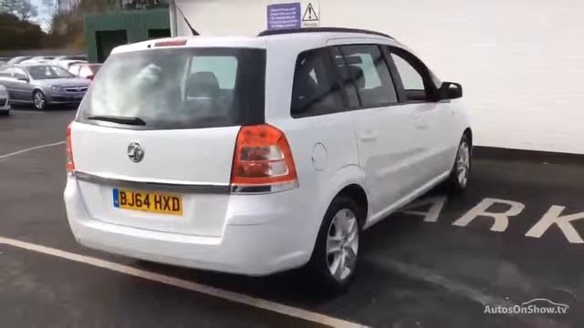 VAUXHALL ZAFIRA EXCLUSIV WHITE 2014 смотреть онлайн