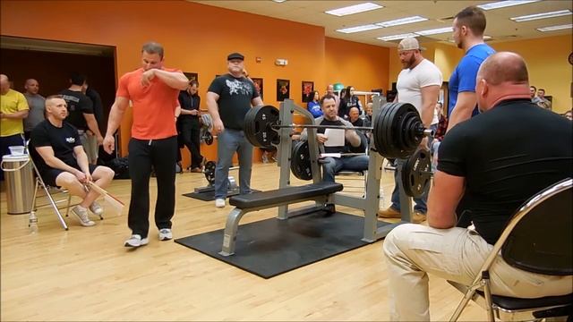 Leo Grandmaison Benches 480lbs @ 206bw смотреть онлайн