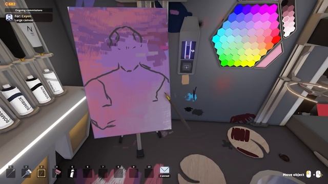Making PHENOMENAL Paintings in FIRST PERSON - SuchArt Vol 2 смотреть онлайн