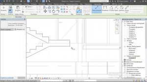 Создание монолитной лестницы в Revit