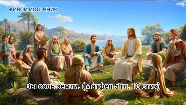 Вы соль земли (Матфея 5 гл. 13 стих) смотреть онлайн