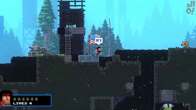 [episode #10] Broforce - Четырнадцатый Уровень! Развязка с Чужими! [STEAM] смотреть онлайн