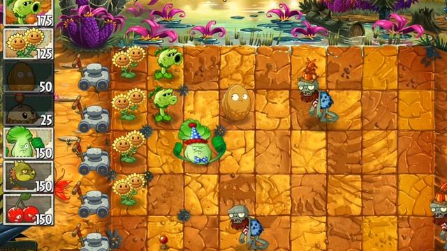 Plants vs. Zombies 2 .jurassic primal peashooter ipad ios gameplay смотреть онлайн
